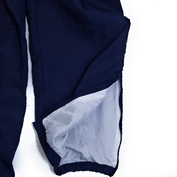 Vintage Reebok Mens 90's Navy Blue Track Pants Warmup Joggers Size XXL - Picture 6 of 8